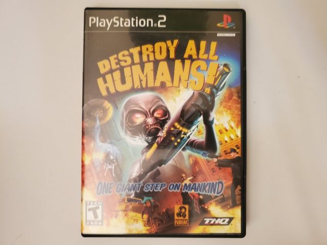 Sony PlayStation 2 Destroy All Humans! video game