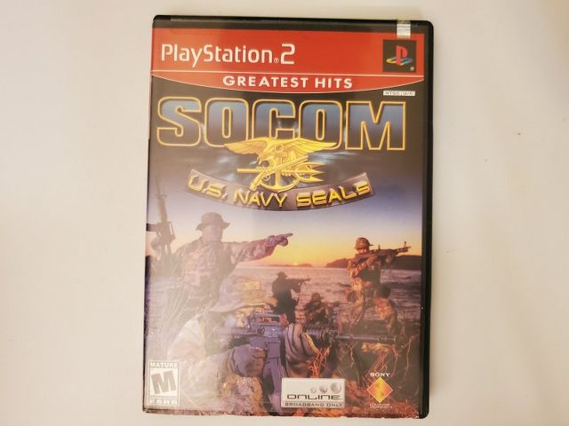 Sony PlayStation 2 SOCOM US Navy Seals Greatest Hits video game