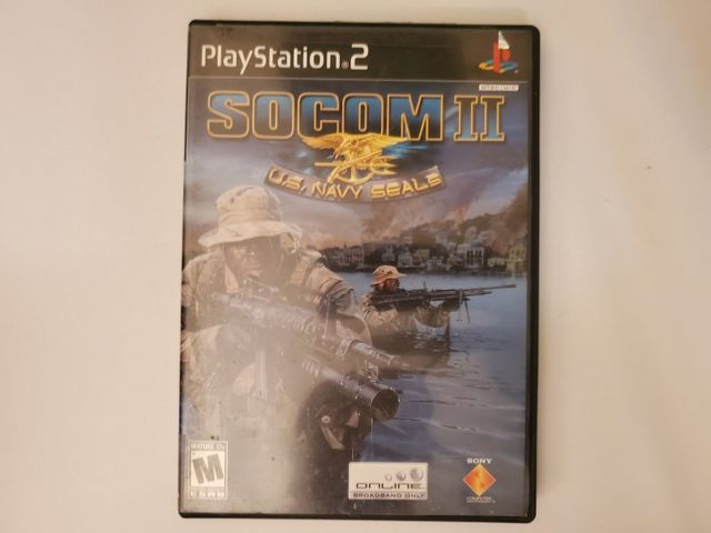 Sony PlayStation 2 Socom II US Navy Seals video game