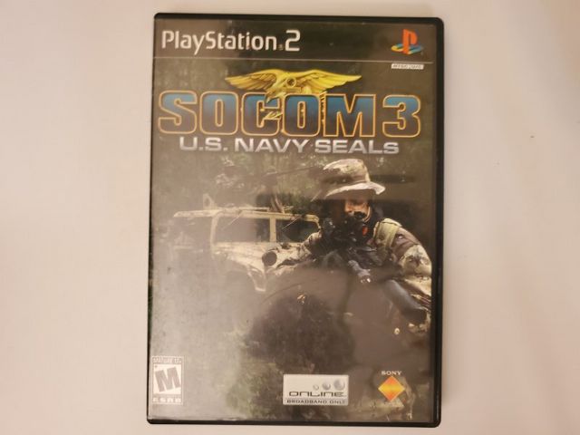 Sony PlayStation 2 Socom 3 US Navy Seals video game