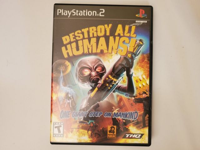 Sony PlayStation 2 Destroy All Humans! video game