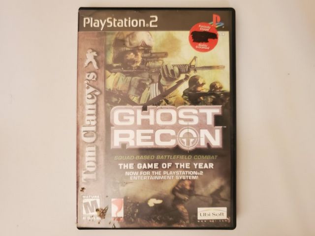 Sony PlayStation 2 Tom Clancy's Ghost Recon (Game of the Year) video game