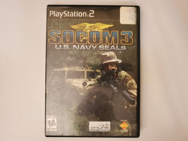 Sony PlayStation 2 Socom 3 US Navy Seals video game
