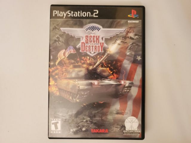 Sony PlayStation 2 Seek and Destroy video game