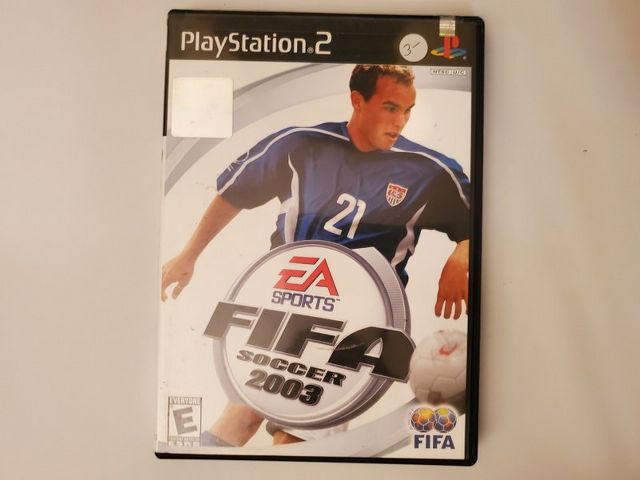 Sony PlayStation 2 FIFA Soccer 2003 video game