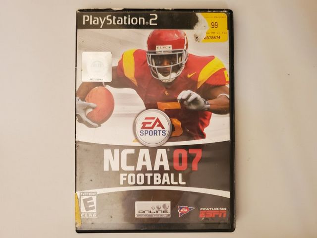Sony PlayStation 2 NCAA 07 Football video game