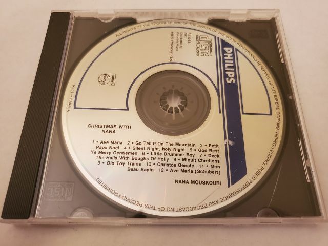 CD Nana Mouskouri - Christmas With Nana video game