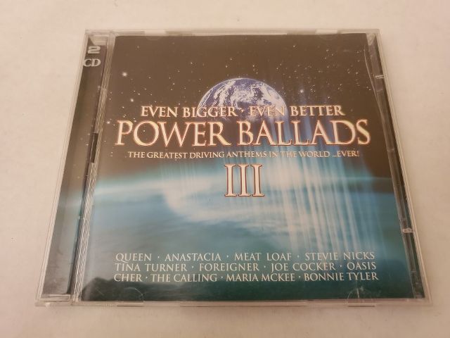 CD Even Bigger Even Better Power Ballads III video game