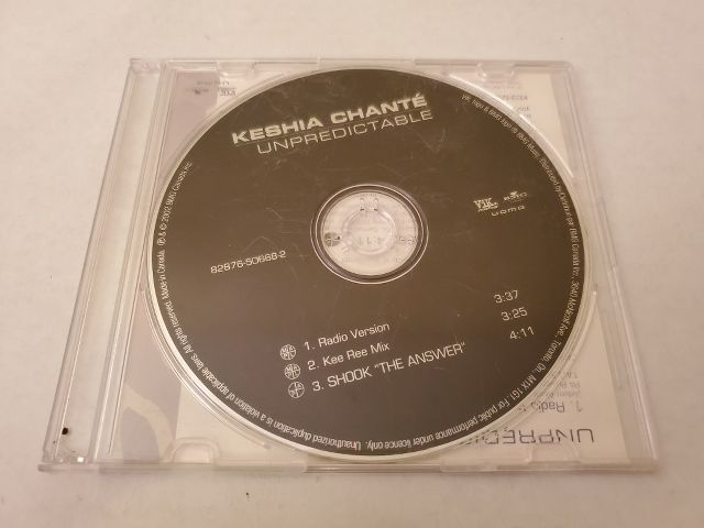 CD Keshia Chante - Unpredictable video game