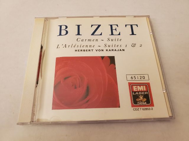 CD Bizet - Carmen - Suite - Herbert Von Karajan video game
