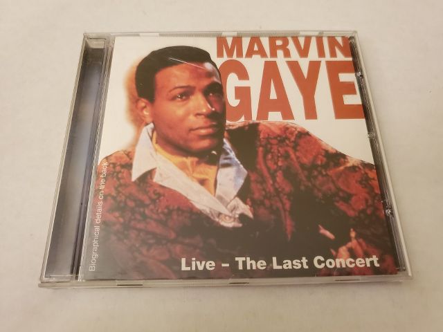 CD Marvin gaye - Live - The Last Concert video game