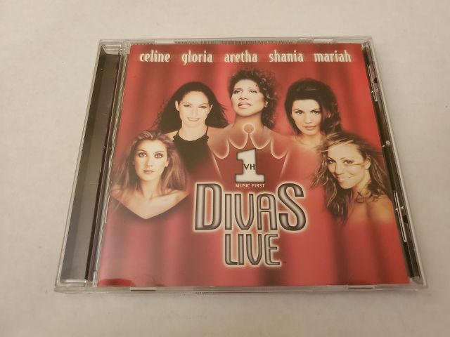 CD Divas Live - Celine Gloria Aretha Shania Mariah video game