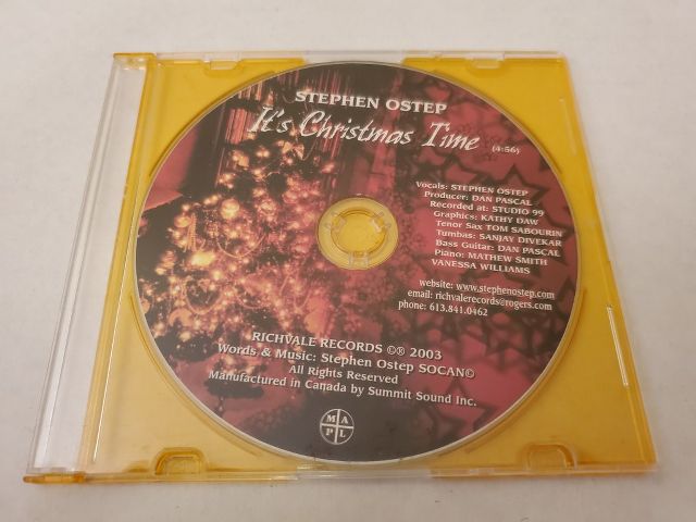 CD Stephen Ostep - It's Christmas Time video game