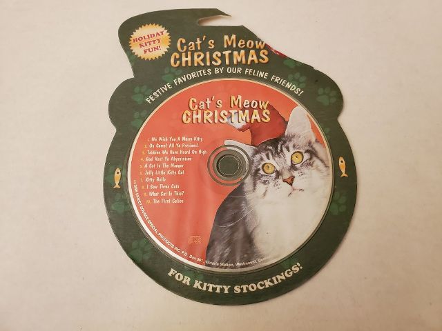 CD Cat's Meow Christmas video game