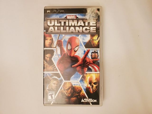 Sony PSP Marvel Ultimate Alliance video game
