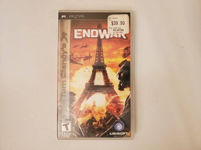Sony PSP Tom Clancy's EndWar video game