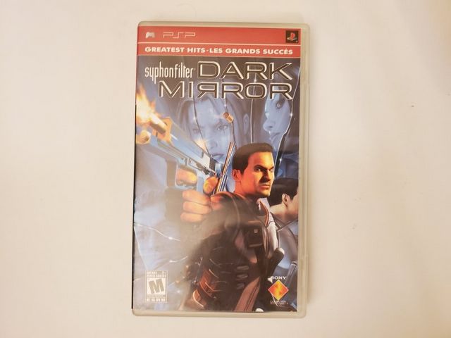 Sony PSP Syphon Filter Dark Mirror Greatest Hits video game