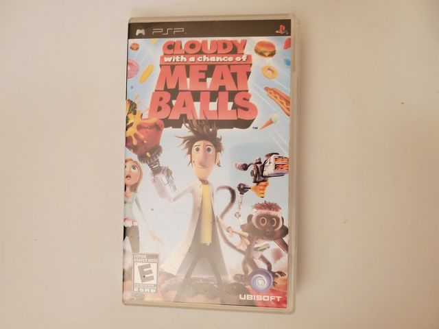 Sony PSP Cloudy with a chance of Meatballs video game