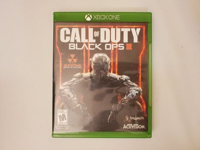 Microsoft Xbox One Call of Duty Black Ops III video game