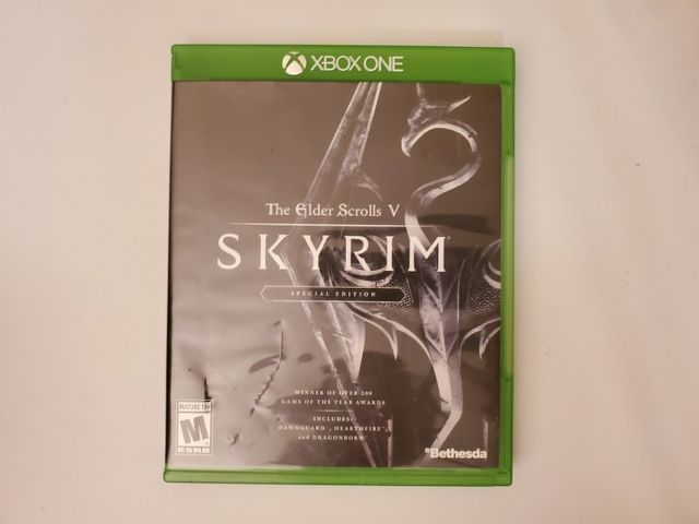 Microsoft Xbox One The Elder Scrolls V Skyrim Special Edition video game