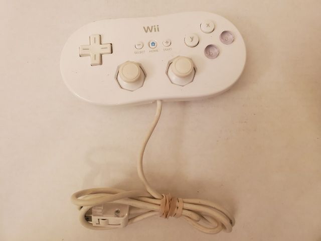 Nintendo Wii White Wii Controller video game