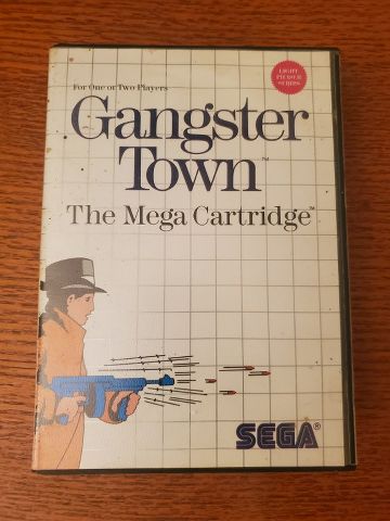 Sega Master System Gangster Town video game
