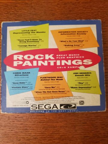Sega Master System Rock Paintings video game