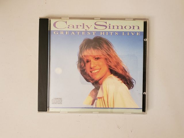 CD Carly Simon - Greatest Hits Live video game