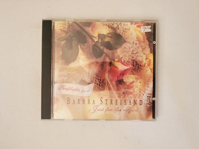CD Barbra Streisand - Highlights from Just for the Record video game