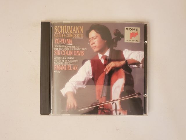 CD Yo-Yo Ma, Emanuel Ax, Sir Colin Davis - Schumann Cello Concerto video game