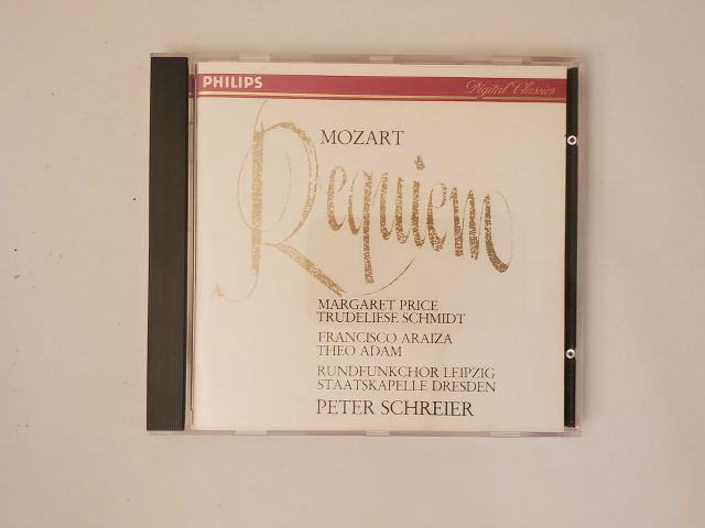 CD Peter Schreier - Mozart: Requiem video game