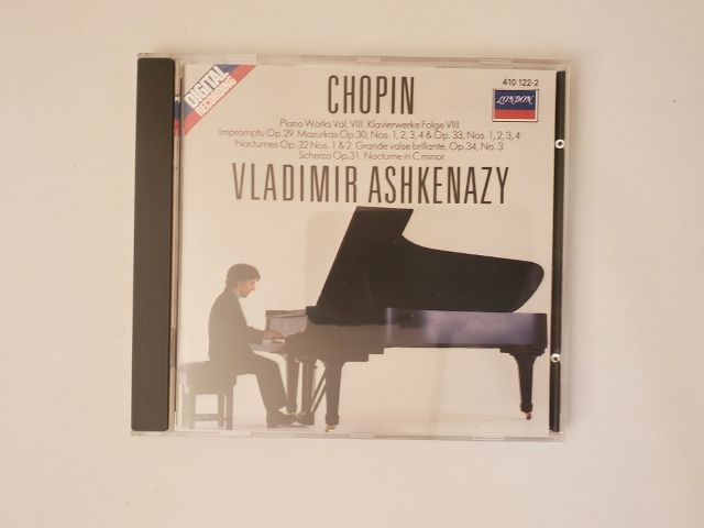 CD Vladimir Ashkenazy - Chopin: Piano Works Vol. VIII video game