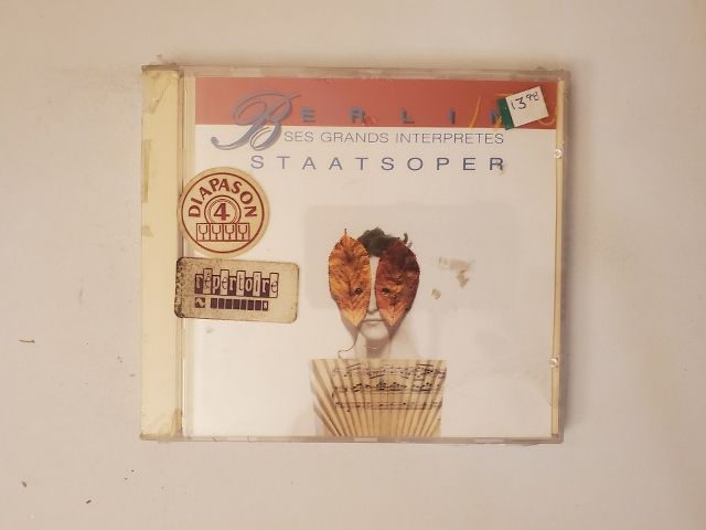 CD Ses Grands Interpr?tes - Berlin Staatsoper video game