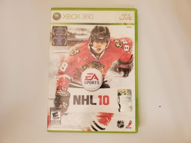 Microsoft Xbox 360 NHL 10 video game