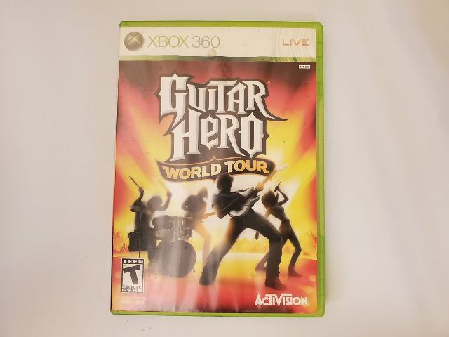 Microsoft Xbox 360 Guitar Hero World Tour video game