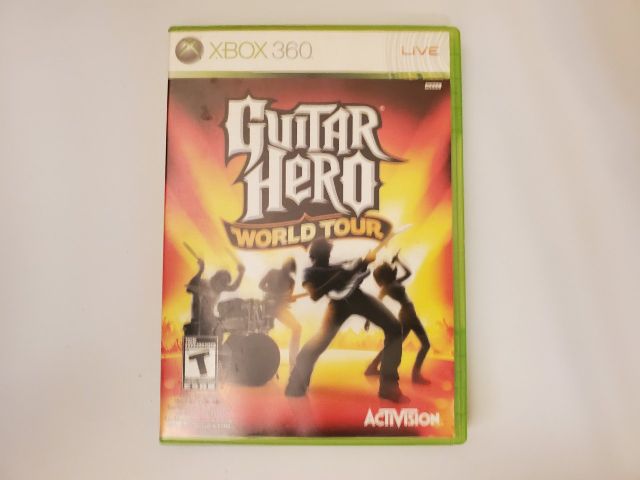Microsoft Xbox 360 Guitar Hero World Tour video game