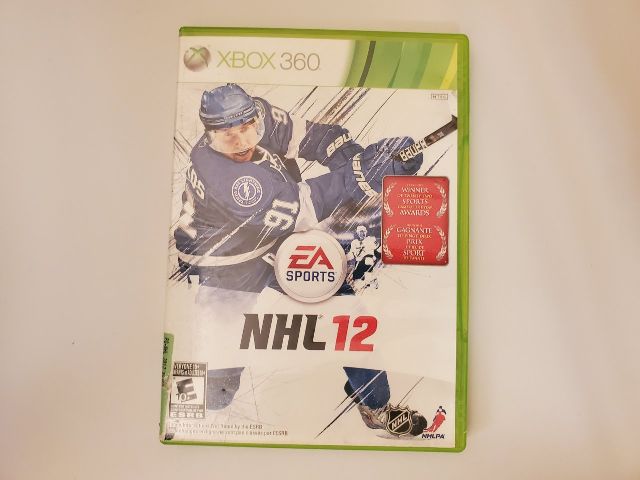Microsoft Xbox 360 NHL 12 video game