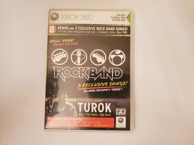 Microsoft Xbox 360 Official Xbox Magazine Demo Disc #80 video game