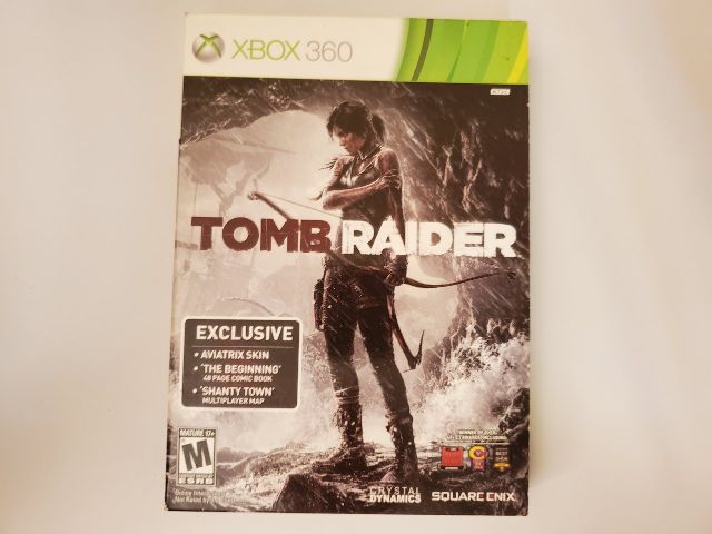 Microsoft Xbox 360 Tomb Raider video game
