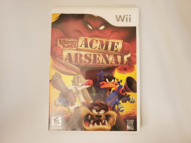 Nintendo Wii Looney Tunes Acme Arsenal video game