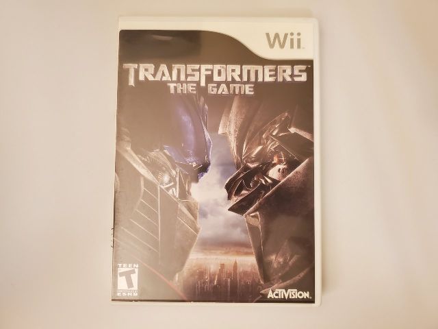 Nintendo Wii Transformers The Game video game