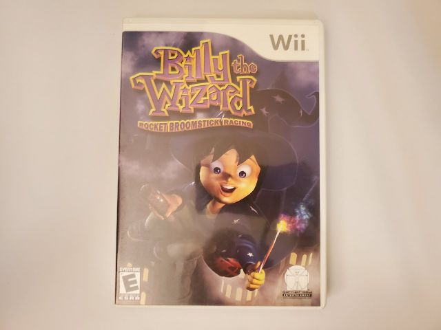Nintendo Wii Billy the Wizard Rocket Broomstick Racing video game