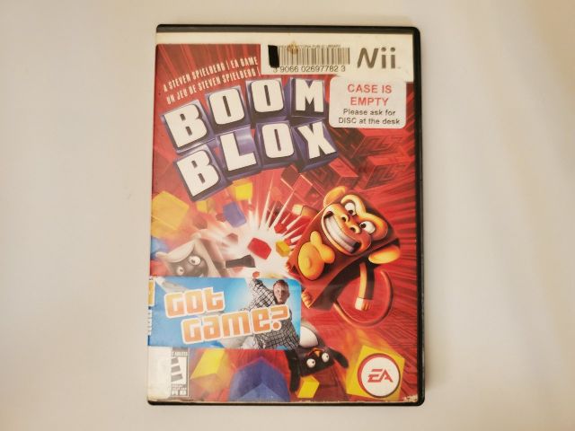 Nintendo Wii Boom Blox video game
