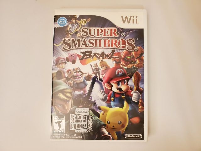 Nintendo Wii Super Smash Bros. Brawl video game