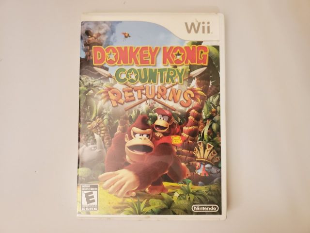 Nintendo Wii Donkey Kong Country Returns video game