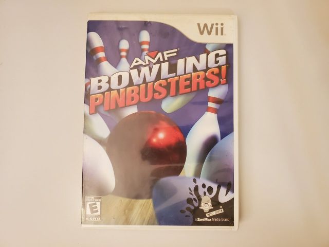 Nintendo Wii AMF Bowling Pinbusters! video game