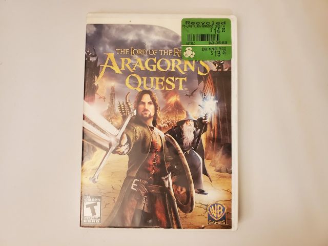 Nintendo Wii The Lord of the Rings Aragorn's Quest video game