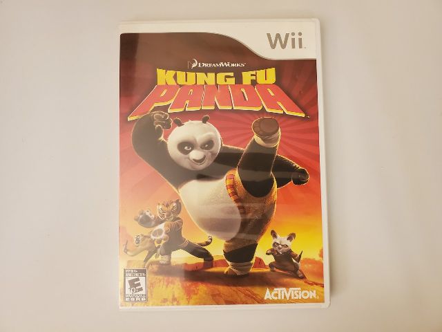 Nintendo Wii Kung Fu Panda video game