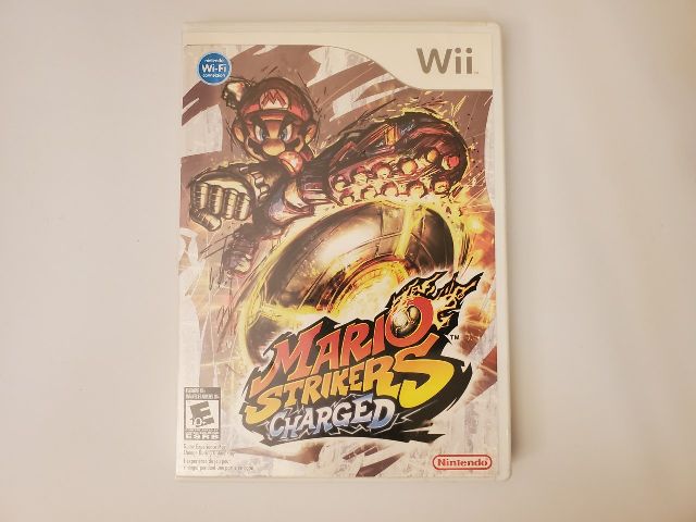 Nintendo Wii Mario Strikers Charged video game
