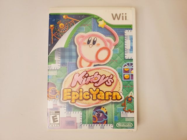 Nintendo Wii Kirby's Epic Yarn video game